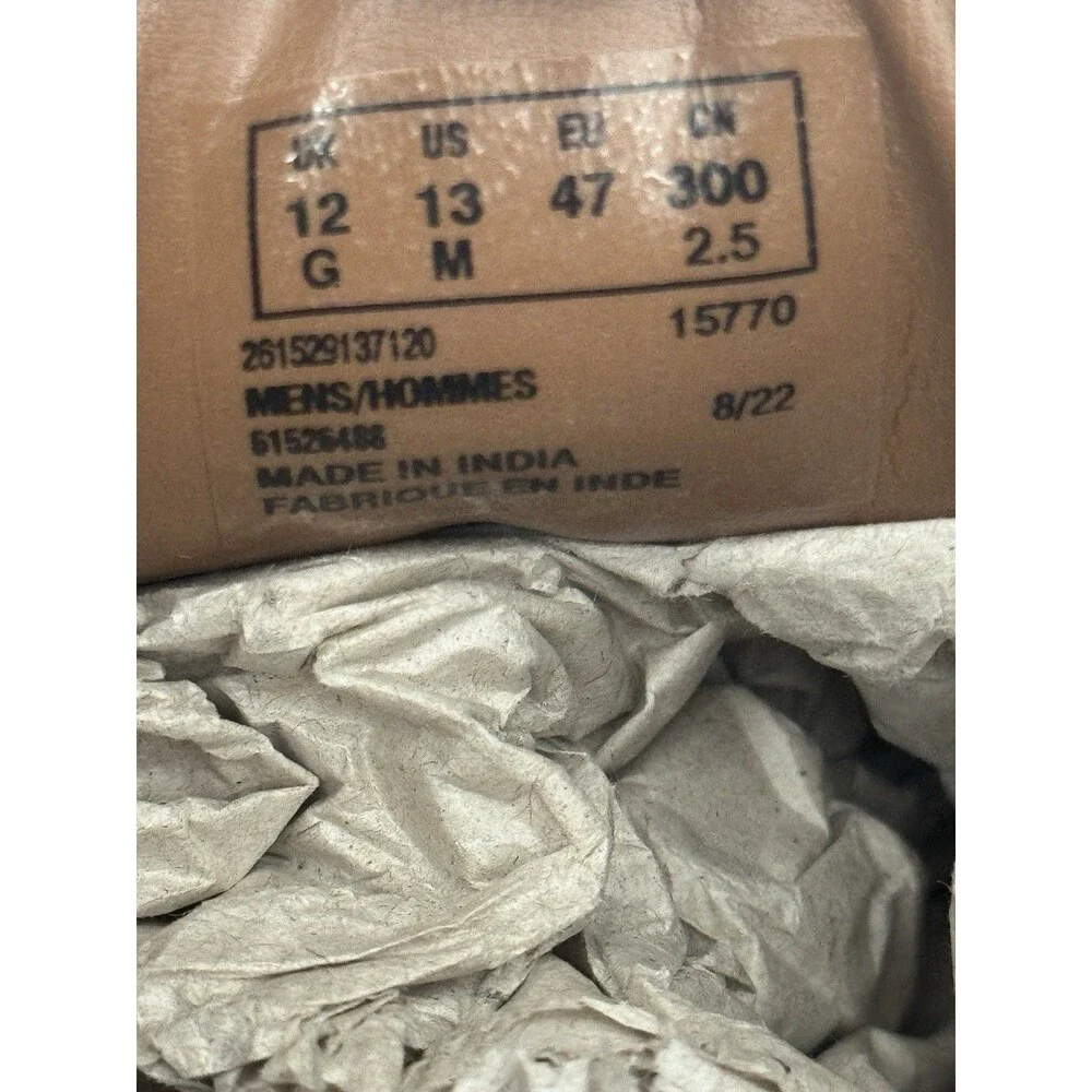 Clarks Whiddon‎ Cap Lace Up Oxford Shoes Dark Tan Leather Men’s Size 13